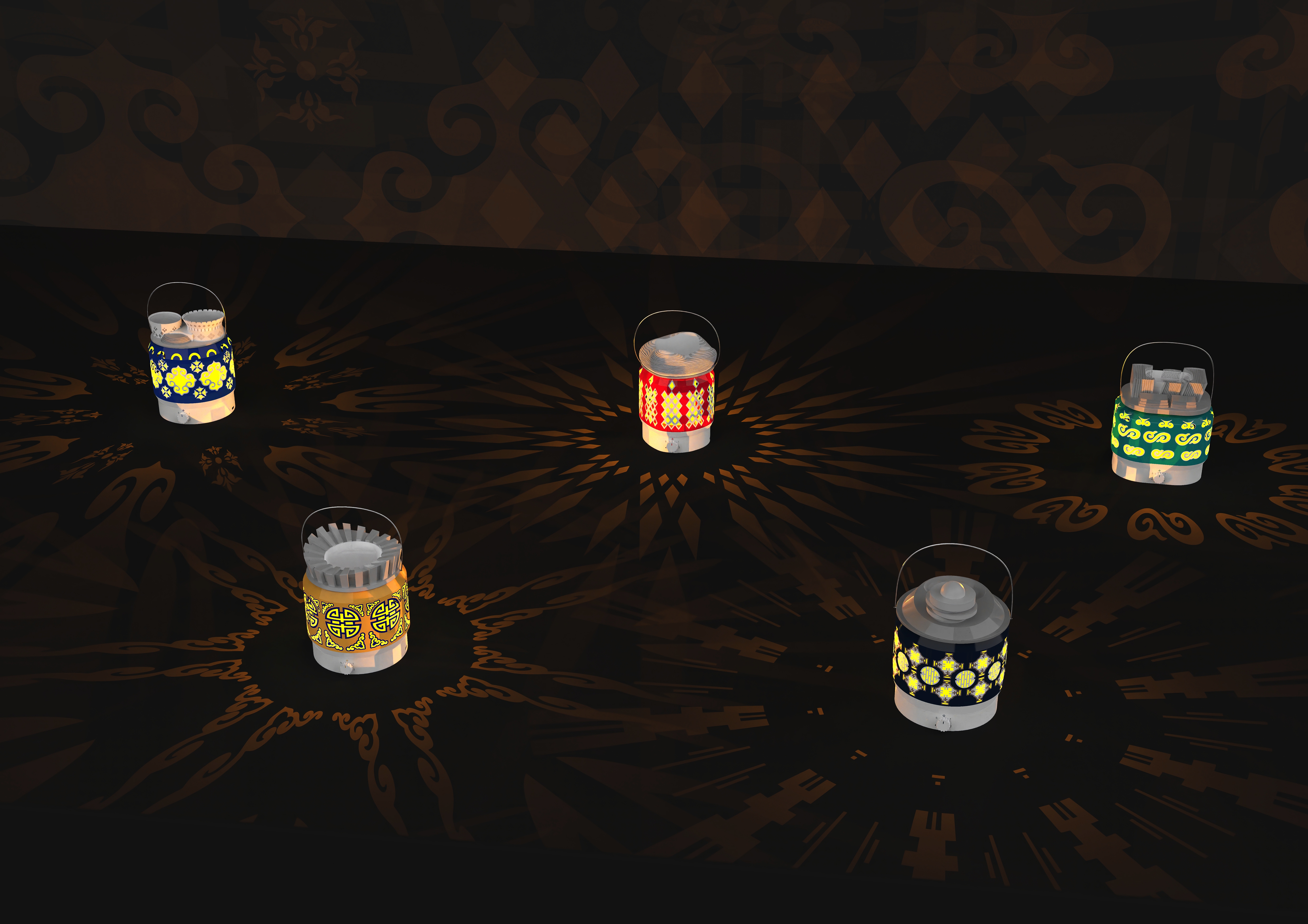 small home appliances，Cultural creation，Inner Mongolia，warm oneself，Fragrance expansion，