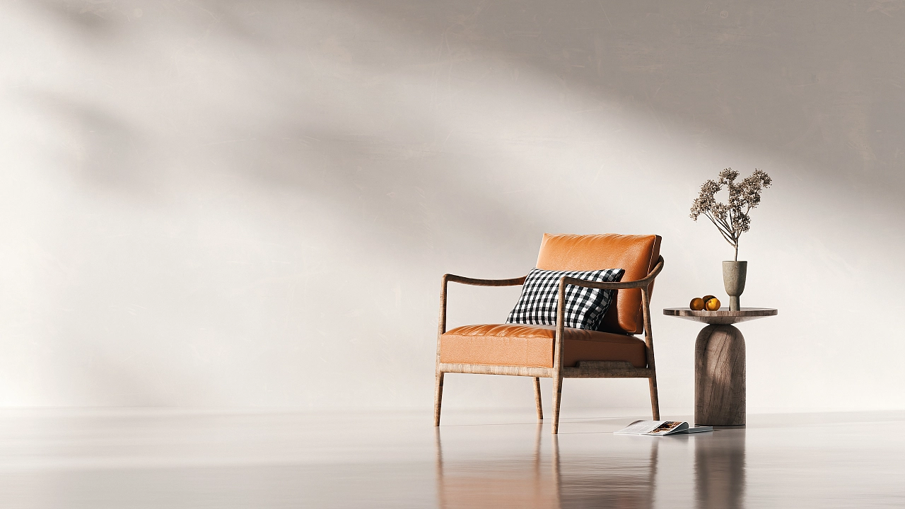 c4d，Product rendering，octane，Indoor rendering，