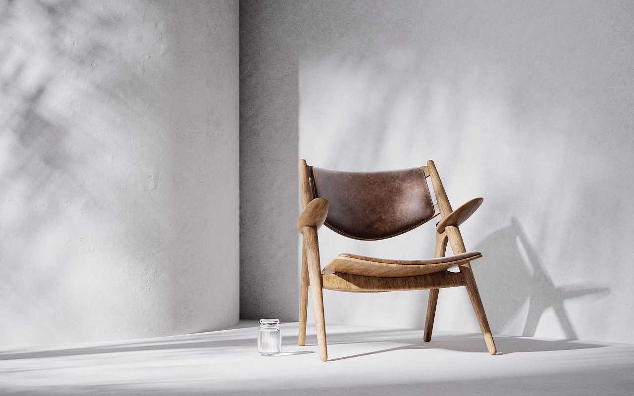 c4d，Product rendering，octane，Indoor rendering，