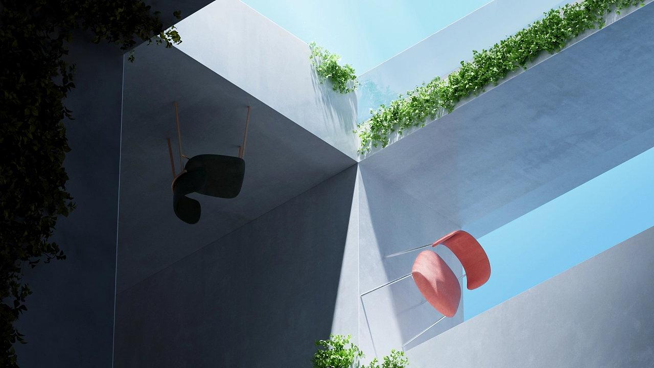 c4d，Product rendering，octane，Indoor rendering，