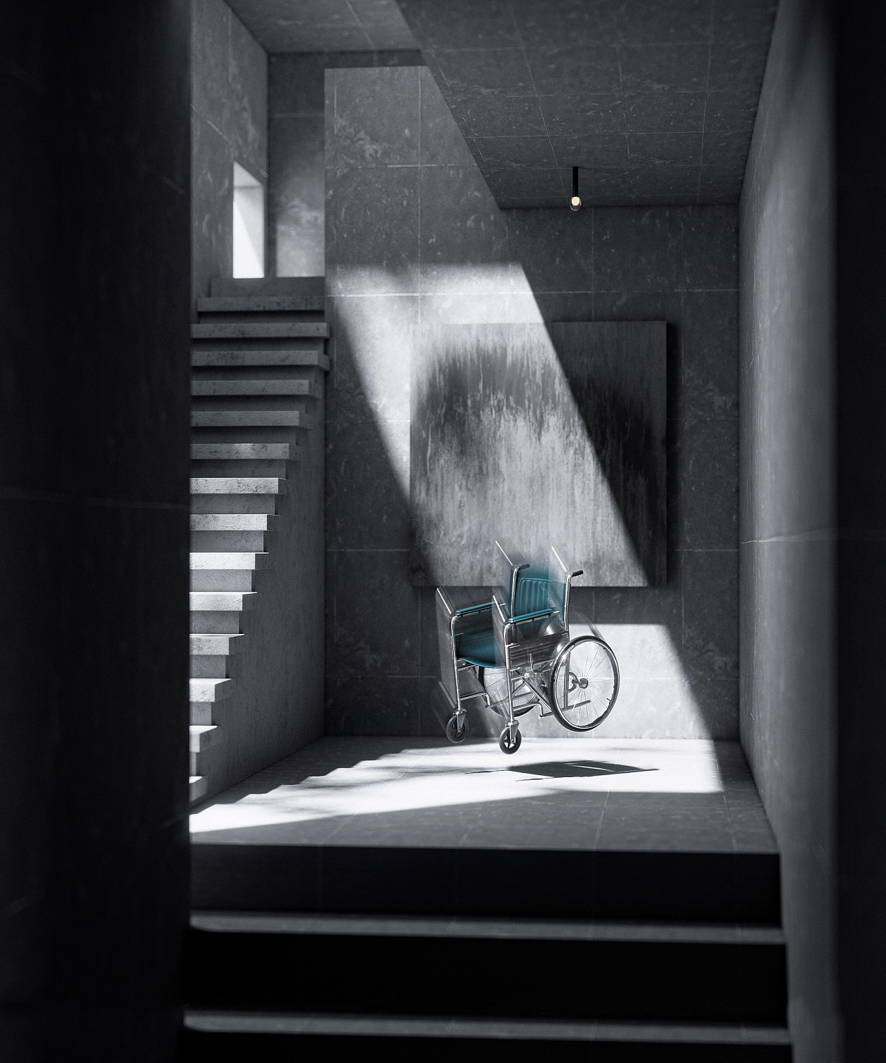 c4d，Product rendering，octane，Indoor rendering，