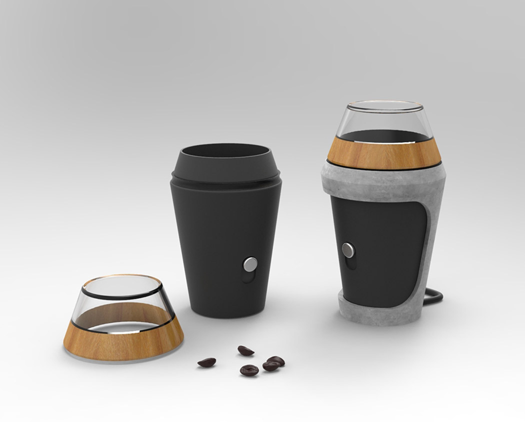 Coffee grinder，product design，industrial design，small home appliances，