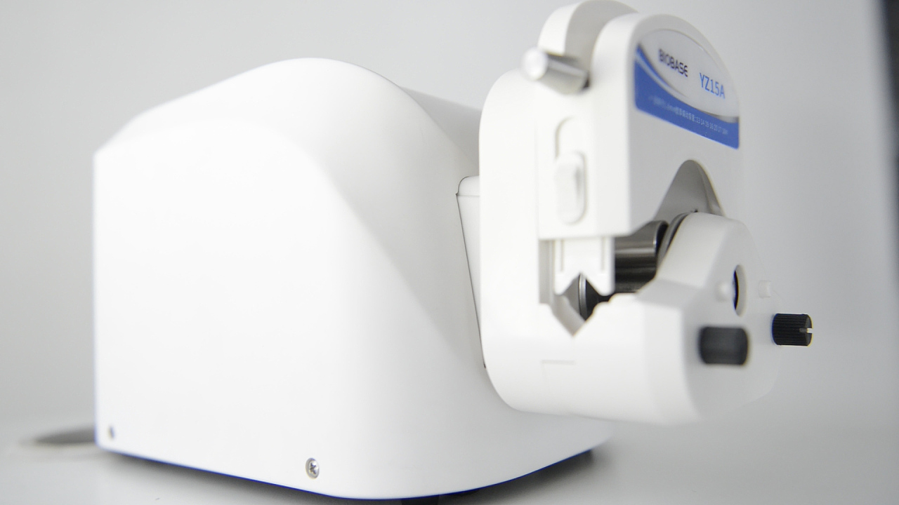 product design，Appearance design，modeling，Render，Peristaltic pump，Rhinoceros modeling，Laboratory instruments，keyshot，