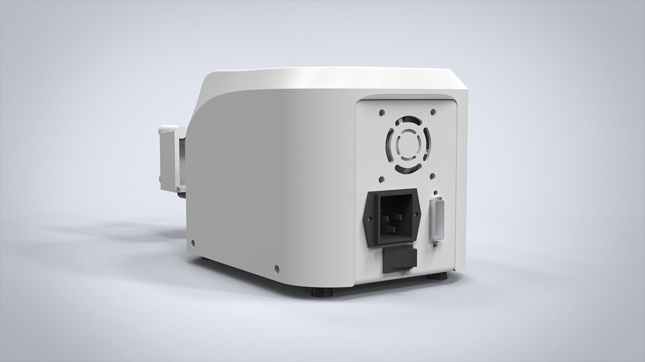 product design，Appearance design，modeling，Render，Peristaltic pump，Rhinoceros modeling，Laboratory instruments，keyshot，