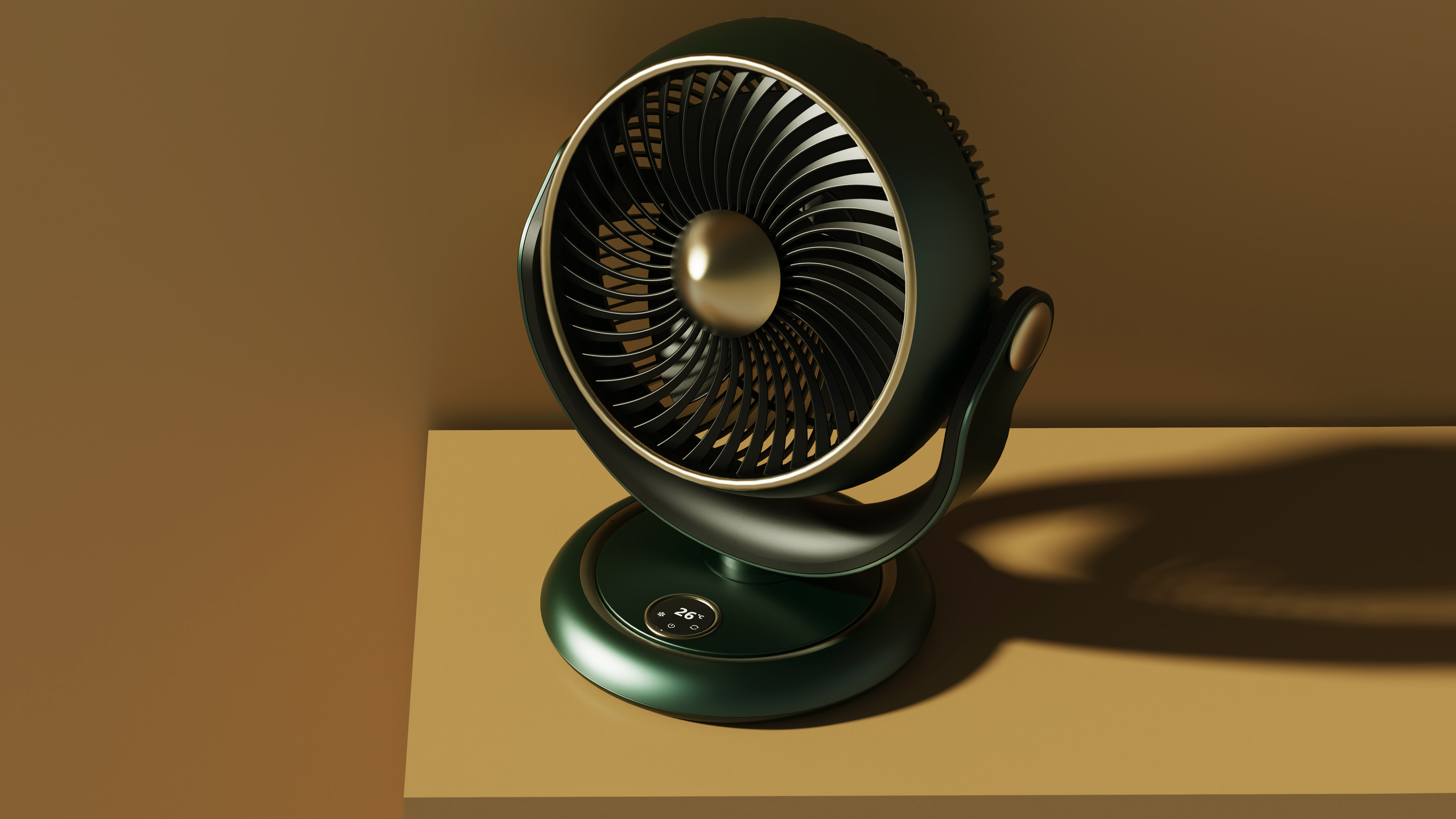 Lie fan，electric fan，Household appliances，Beautiful，