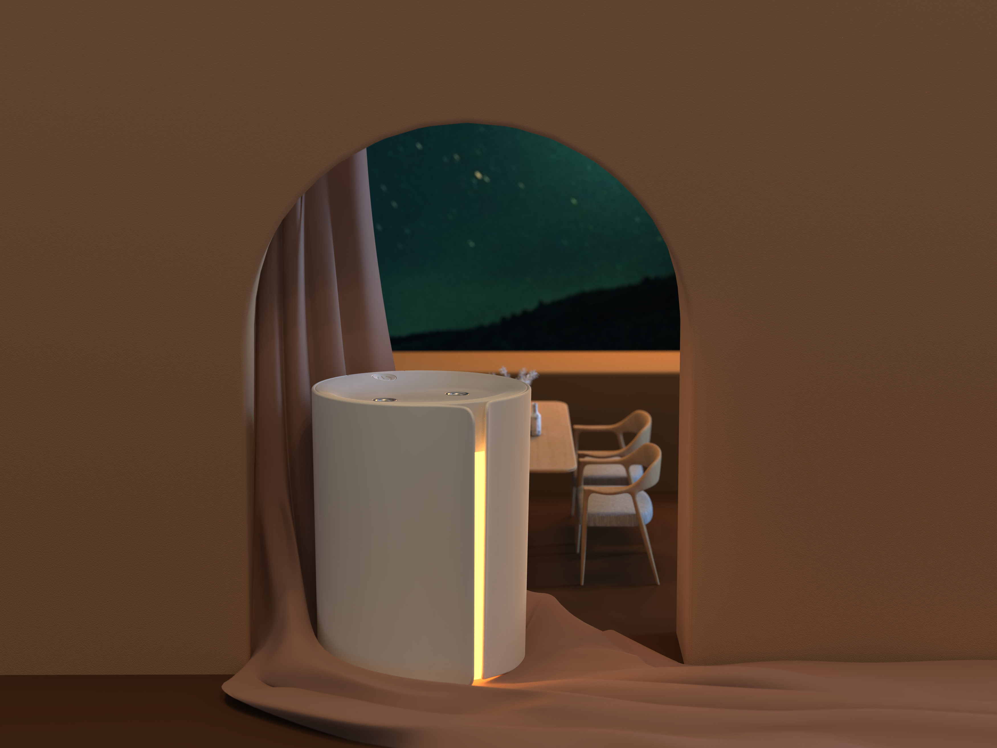 Water supplement and humidification, double spray volume, atmosphere light!!!，