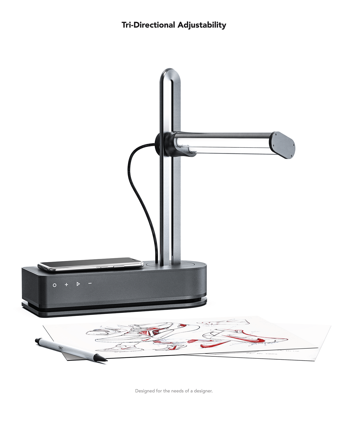 Revolve Lamp，Rotary lamp，keyshot，Render，