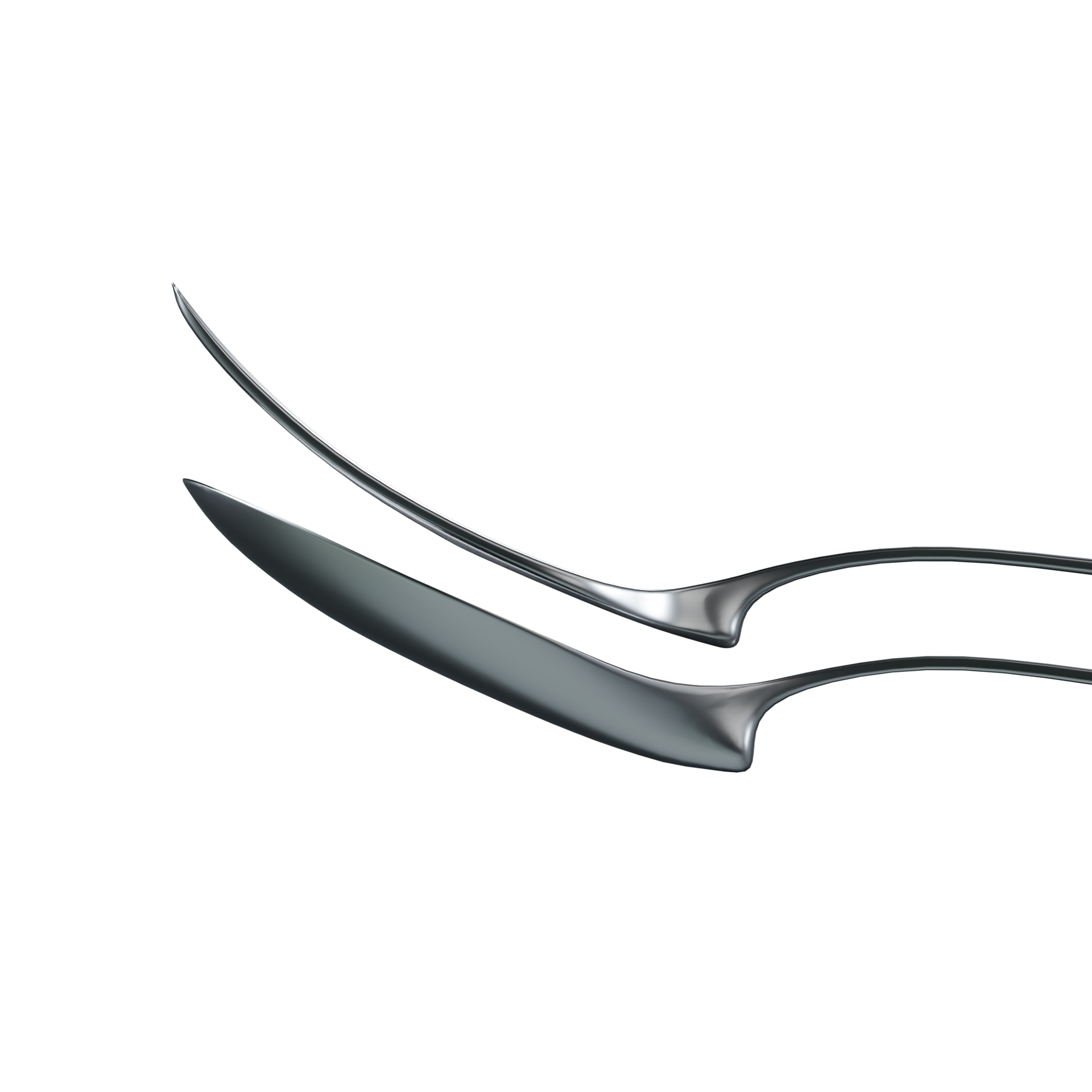 Tableware design，industrial design，Redesign，product design，Knife and fork design，