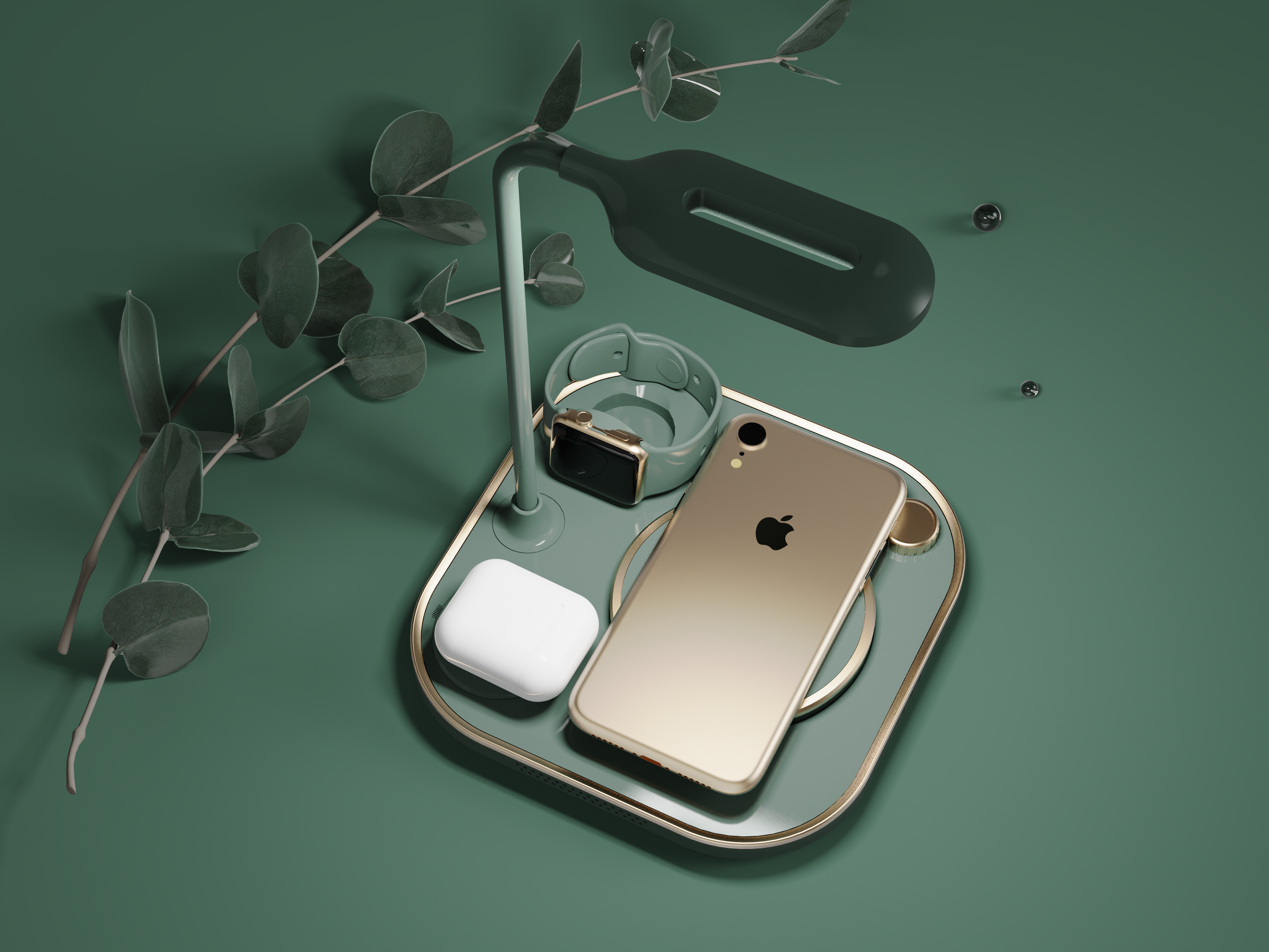 Wireless charging，Desktop Wireless charging，Office Supplies，Household products，