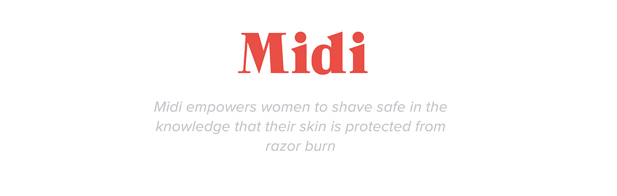 MIDI，Female razor，Women's Care Supplies，originality，
