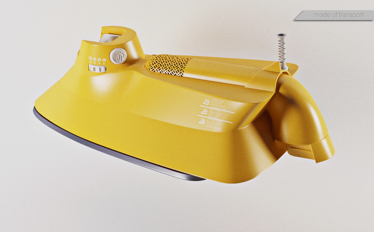 Electric iron，small home appliances，product design，industrial design，
