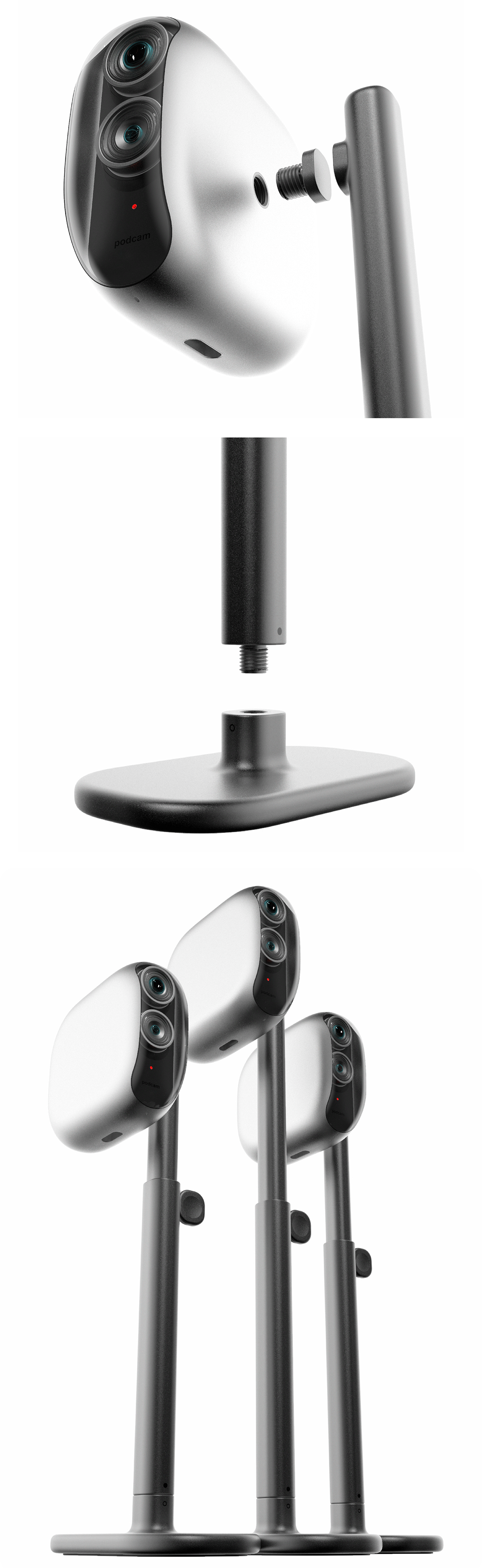 Camera concept，conceptual design，industrial design，Podcast products，product design，