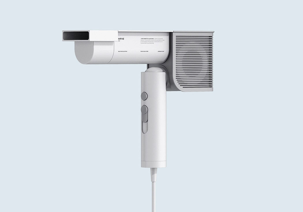 HIFIVE，hair drier，product design，industrial design，
