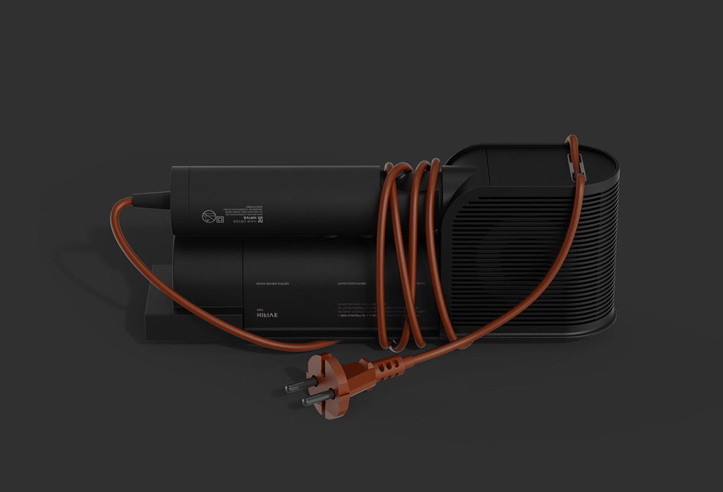 HIFIVE，hair drier，product design，industrial design，