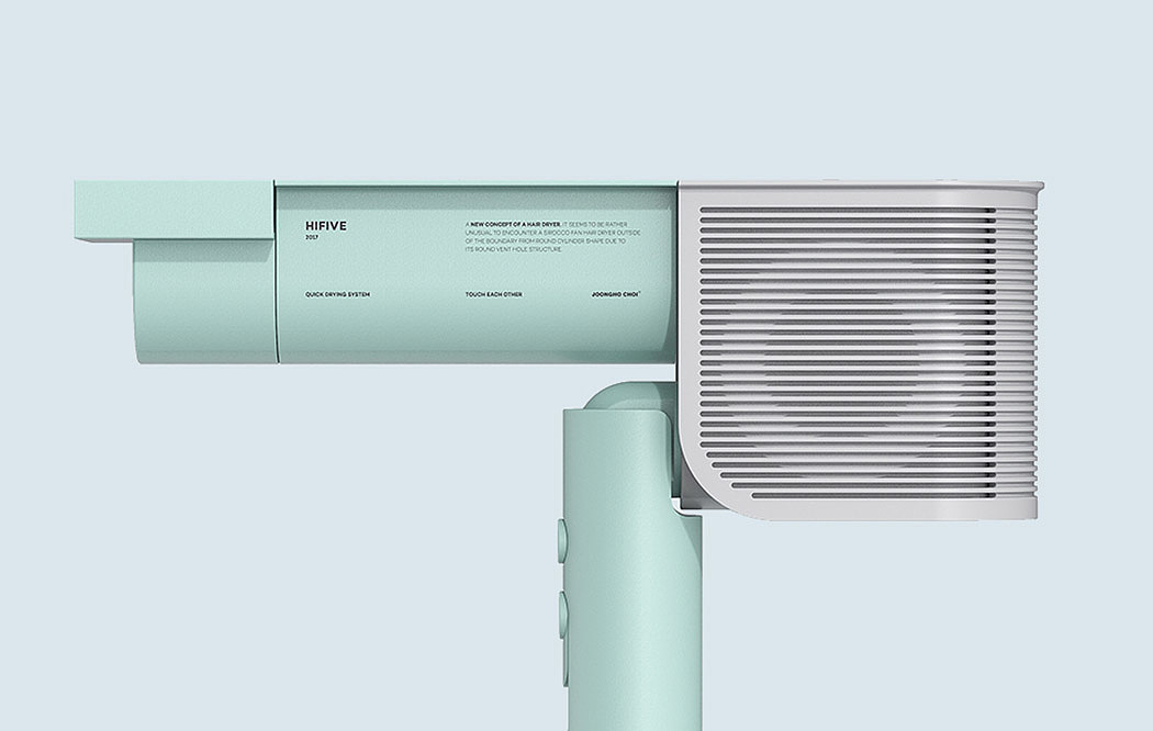 HIFIVE，hair drier，product design，industrial design，