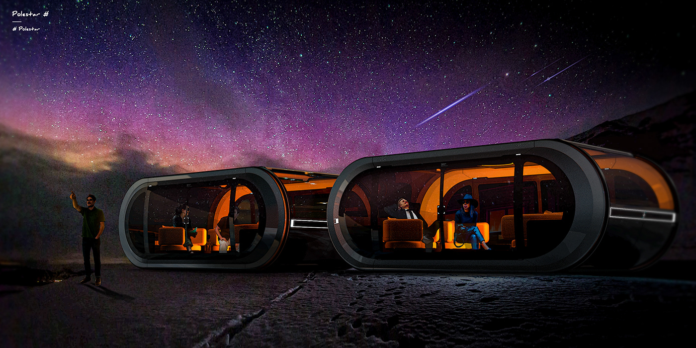 automobile，vehicle，Polestar，conceptual design，