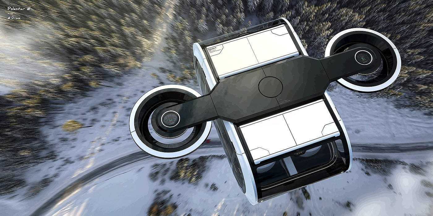 automobile，vehicle，Polestar，conceptual design，