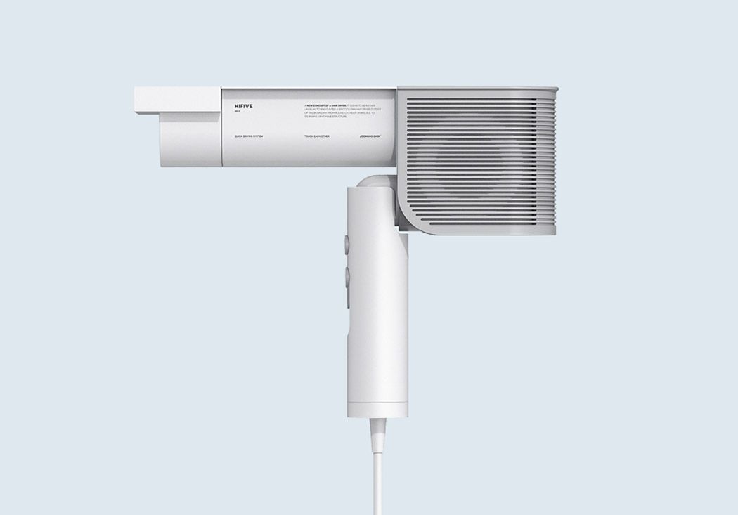 HIFIVE，hair drier，product design，industrial design，