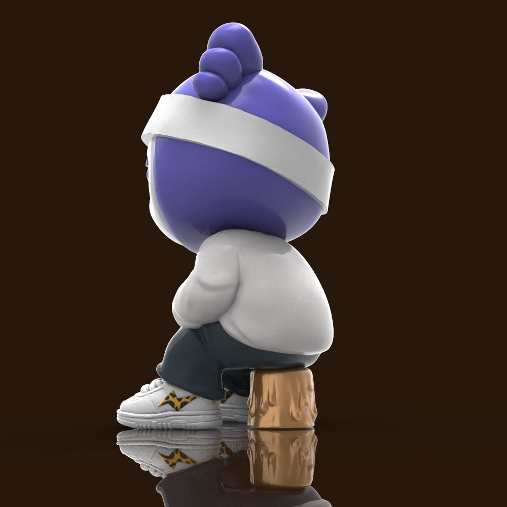 Model，sketch，3D model，handmade，stingmonster，Art toys，Toys，