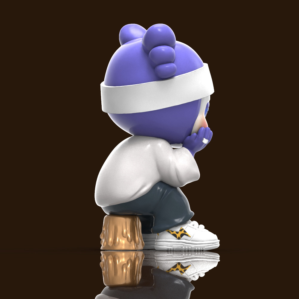 Model，sketch，3D model，handmade，stingmonster，Art toys，Toys，