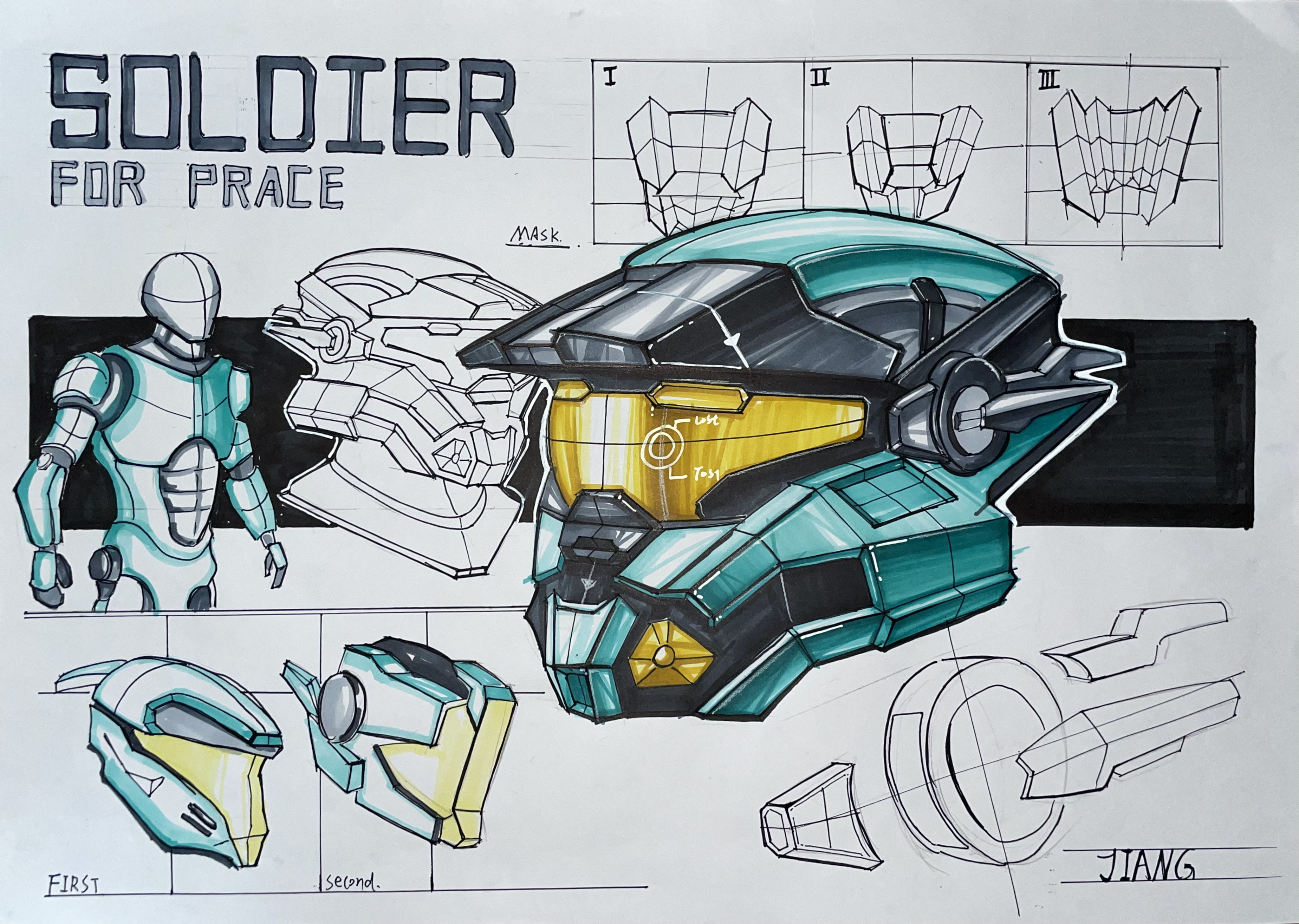 Hand drawn，industrial design，Postgraduate entrance examination，