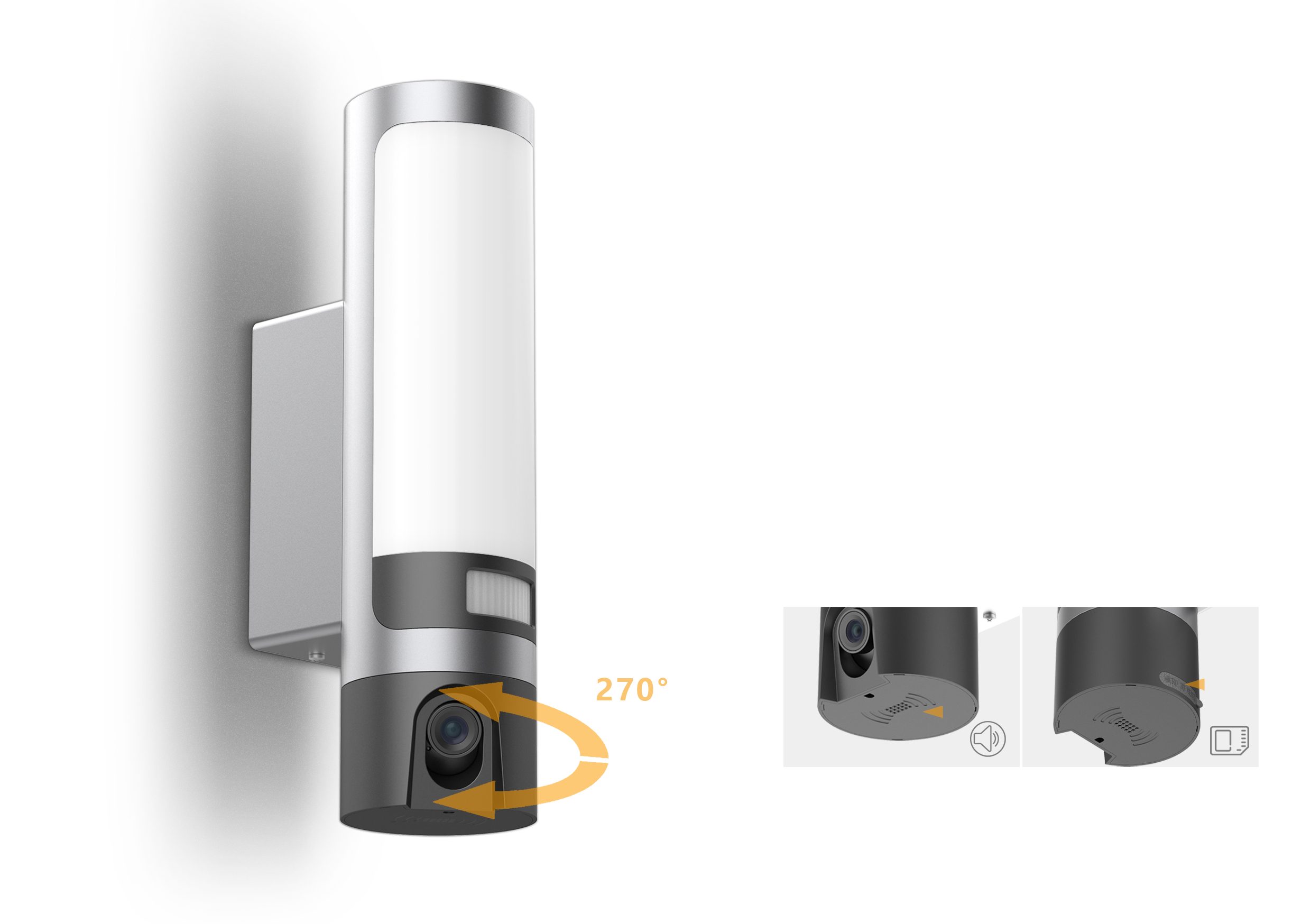 Wall lamp，led，lighting，outdoors，camera，