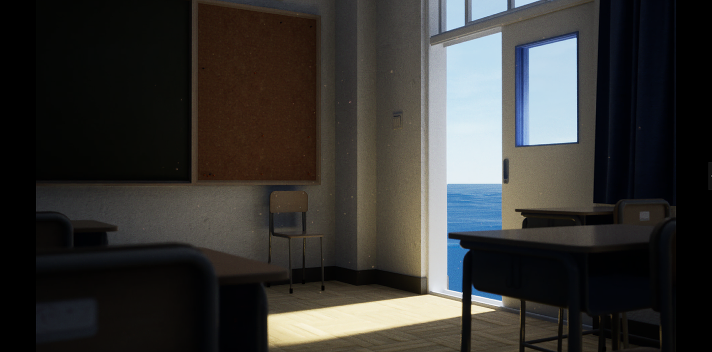 BLENDER，UE，c4d，three-dimensional animation，Scene building rendering，