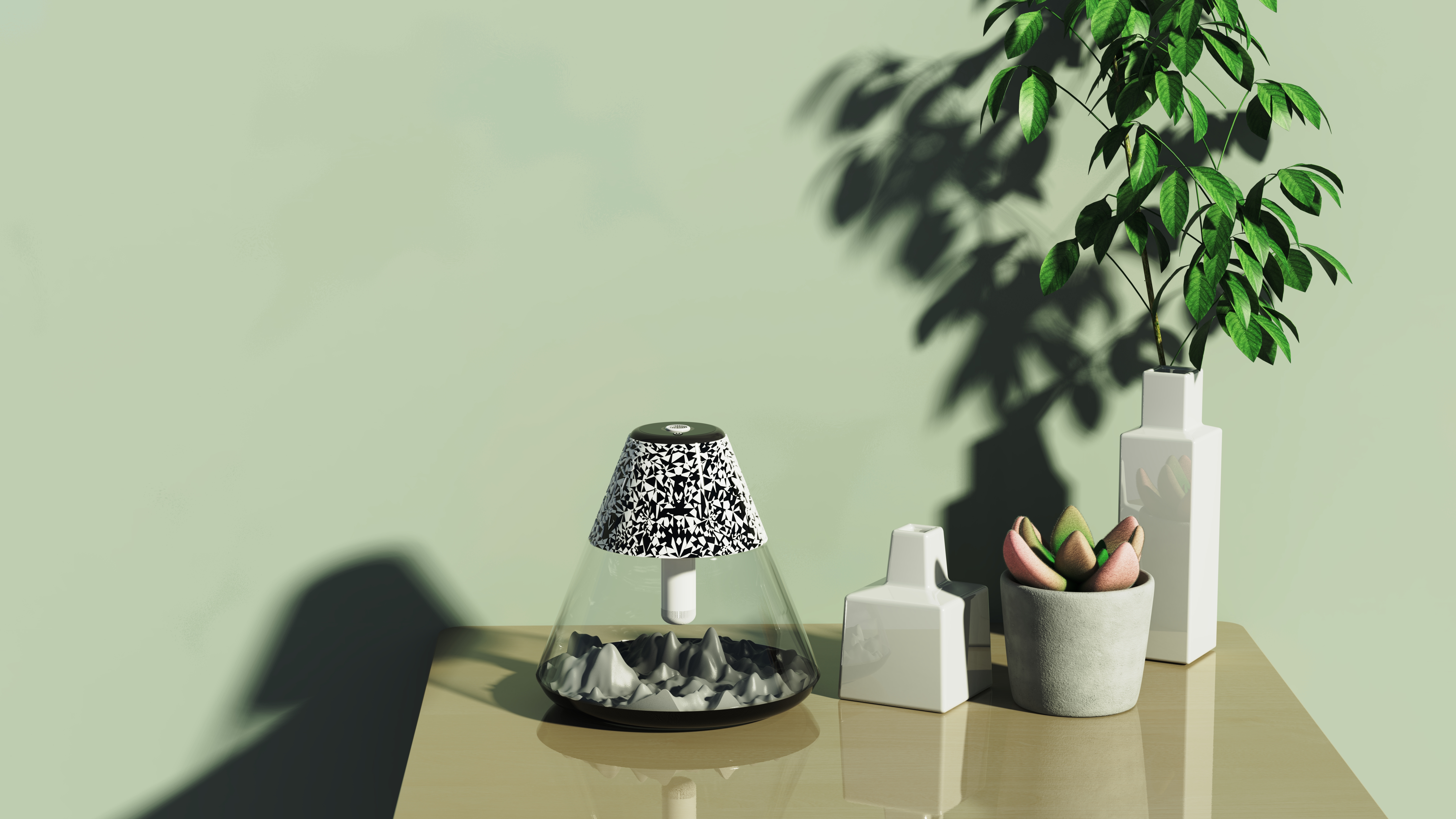 Appreciate the beauty of nature and benefit it.，