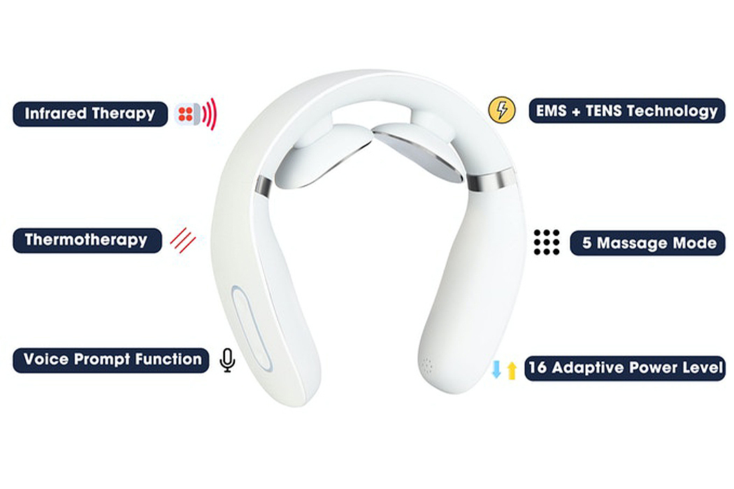 Cose，Multifunctional neck massager，EMS TENS technology，
