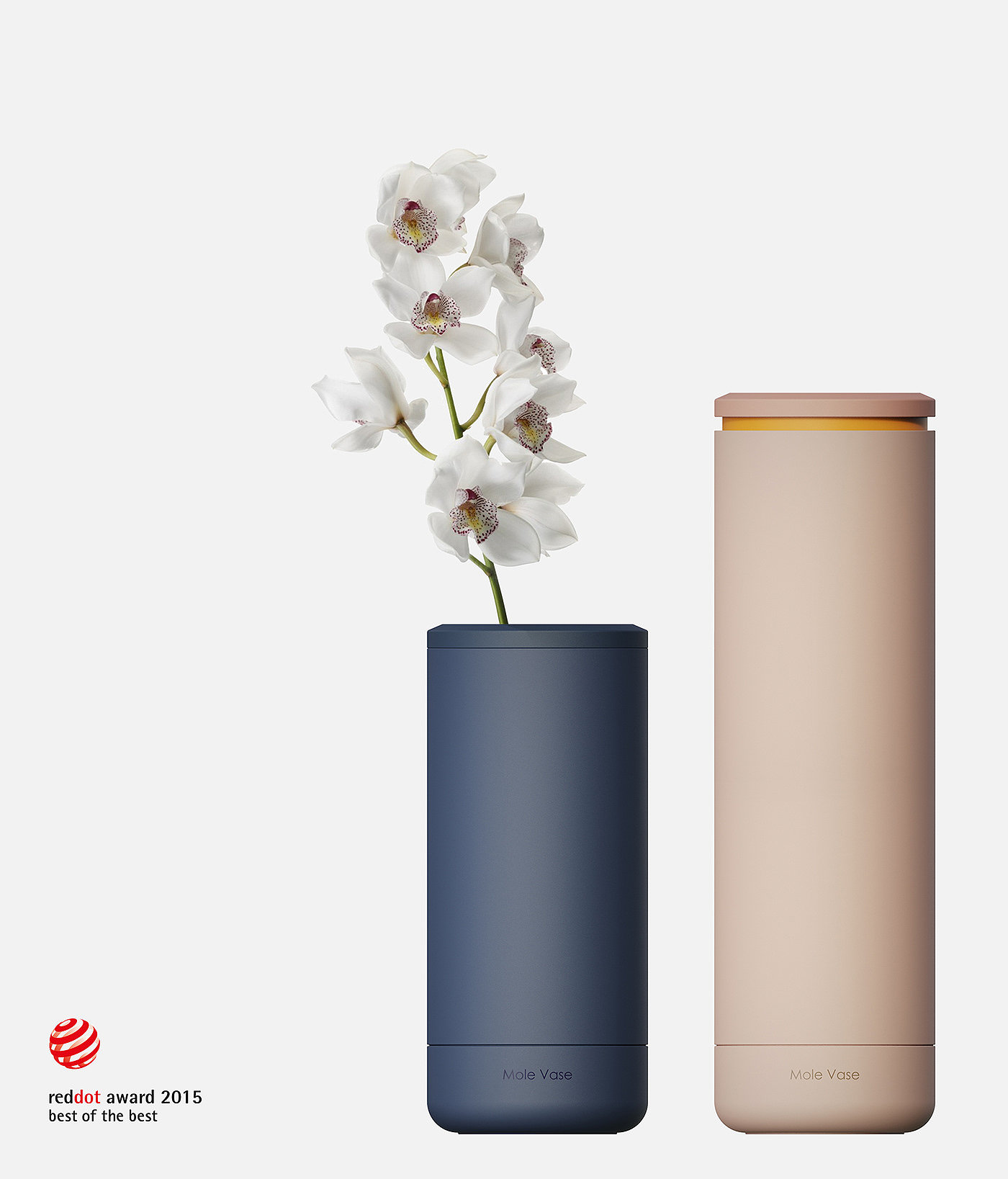 vase，reddot，Mole Vase，Red Dot Award 2015，