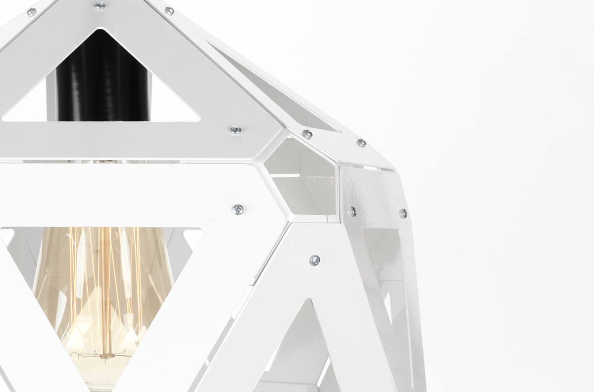 lamp，U34，Icosahedral，Metal，