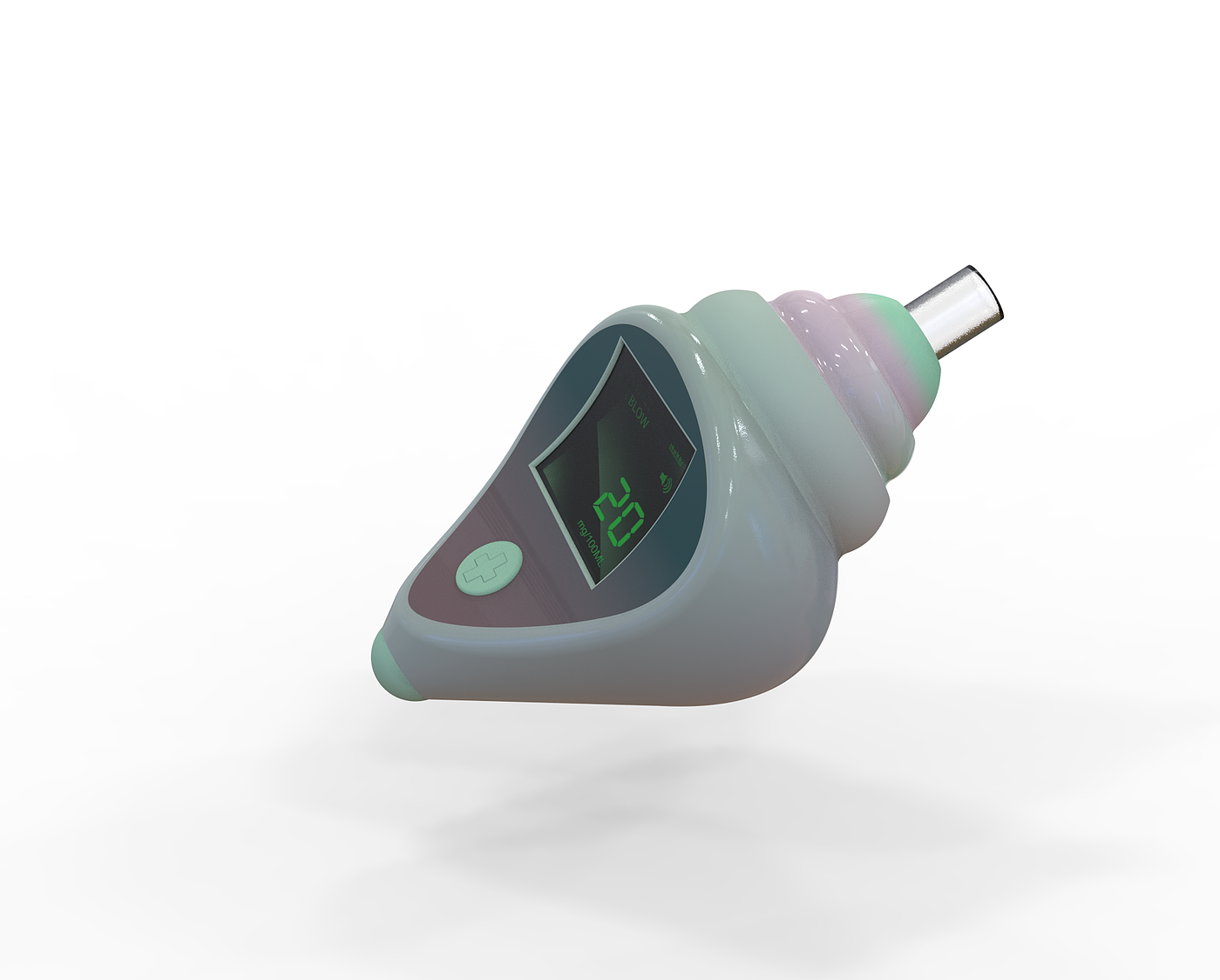 Alcohol tester, conch, emotional design，