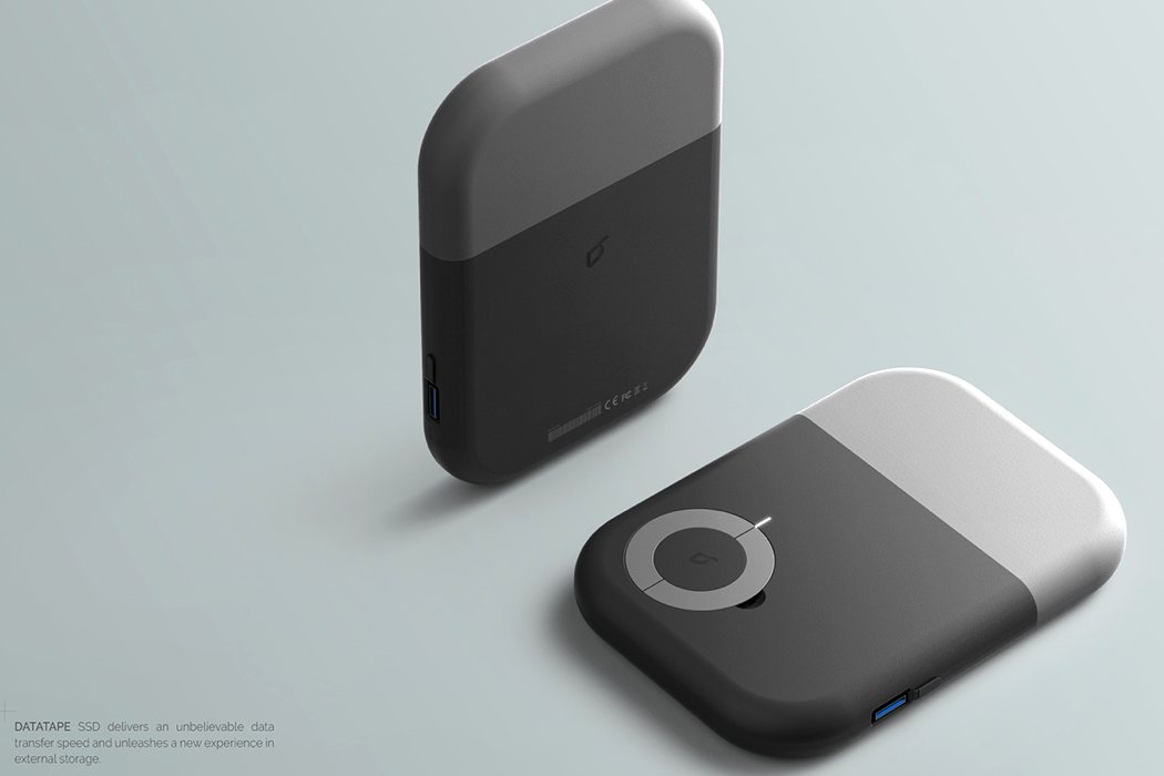 Datatape，Portable Storage Devices ，product design，industrial design，