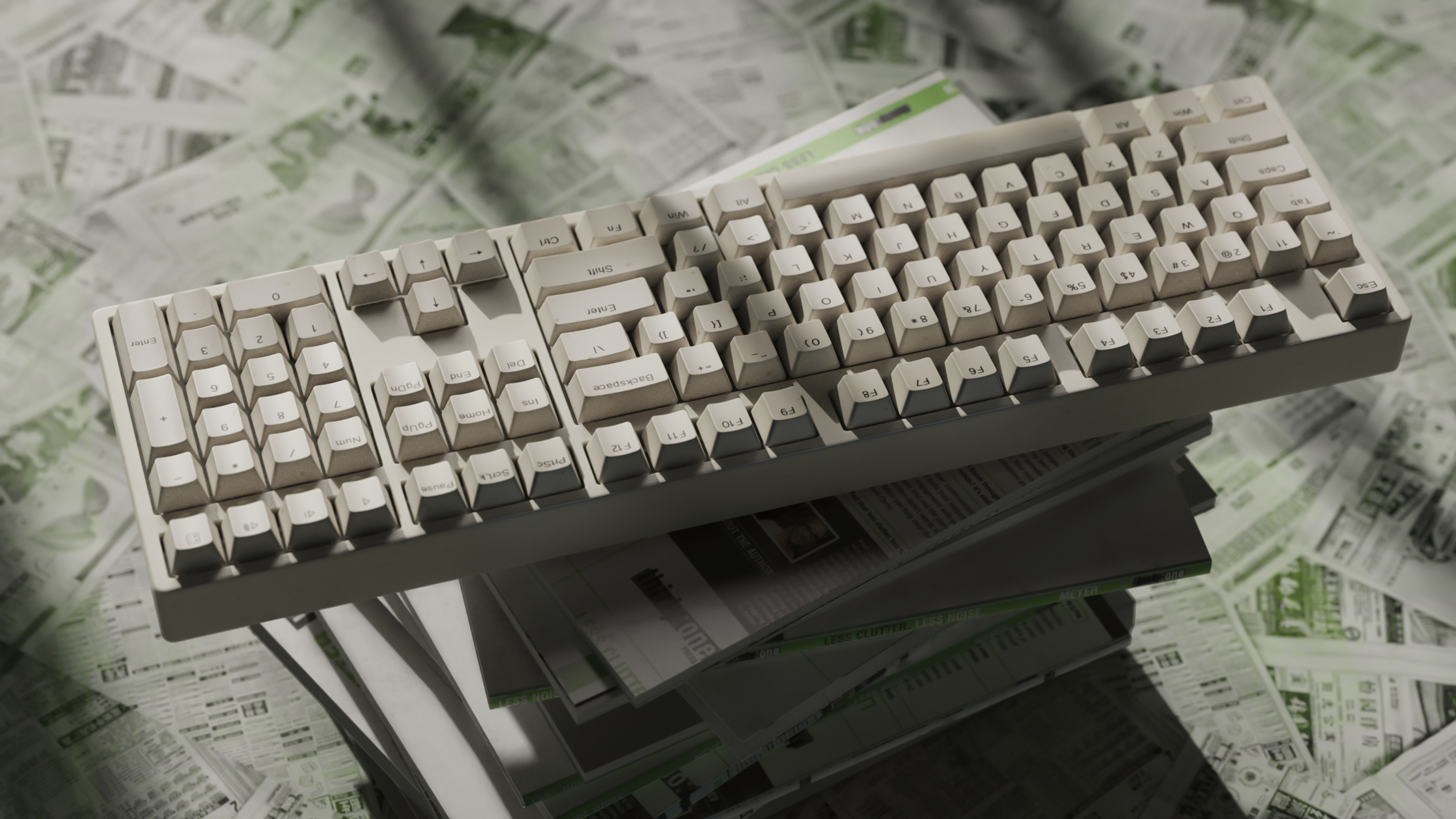 keyboard，keyshot，