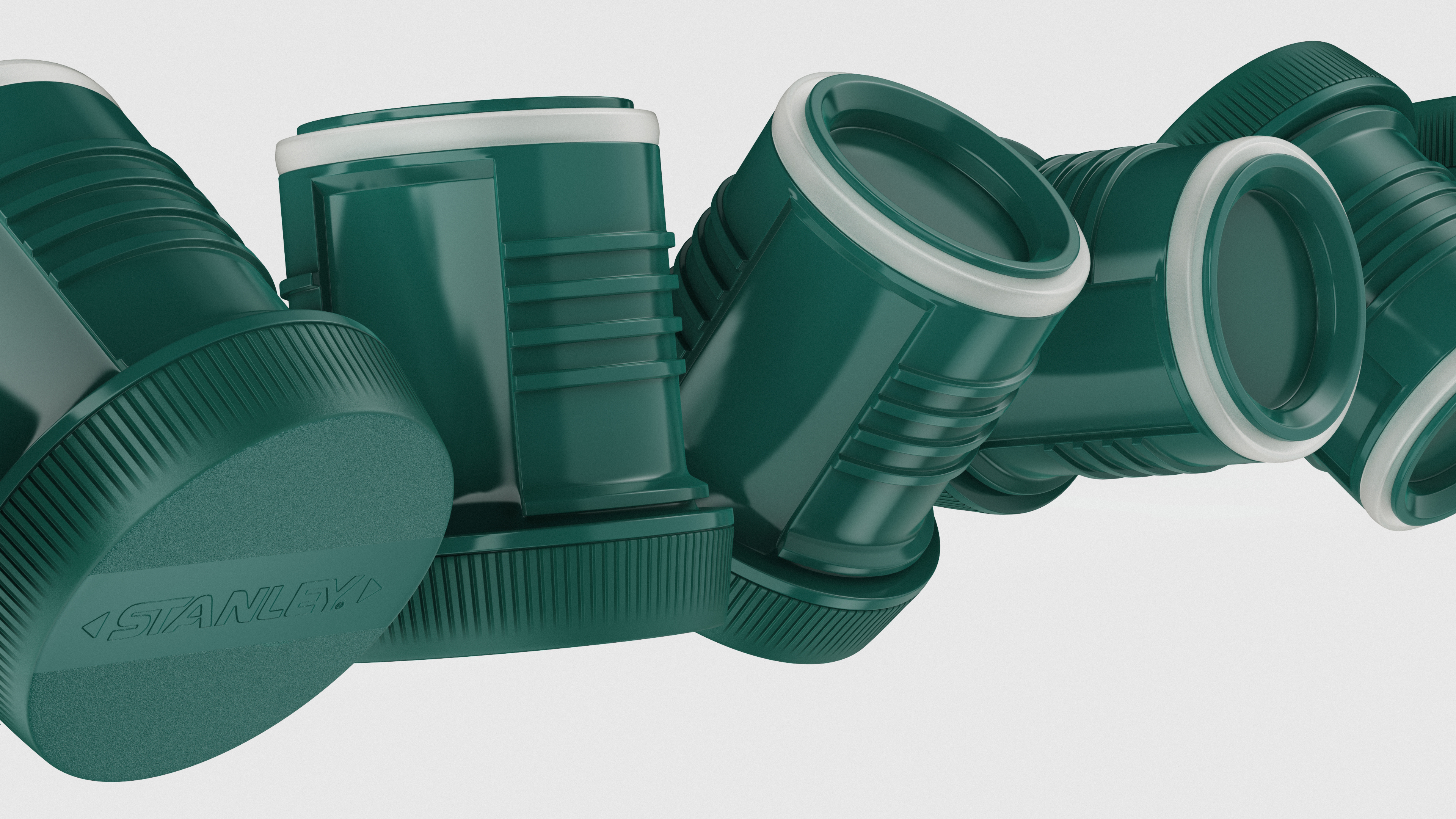 vacuum cup，keyshot，