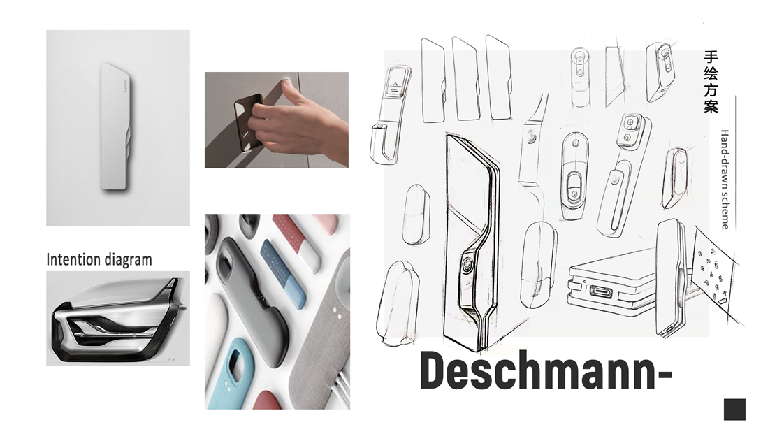 industrial design，product design，Intelligent door lock，