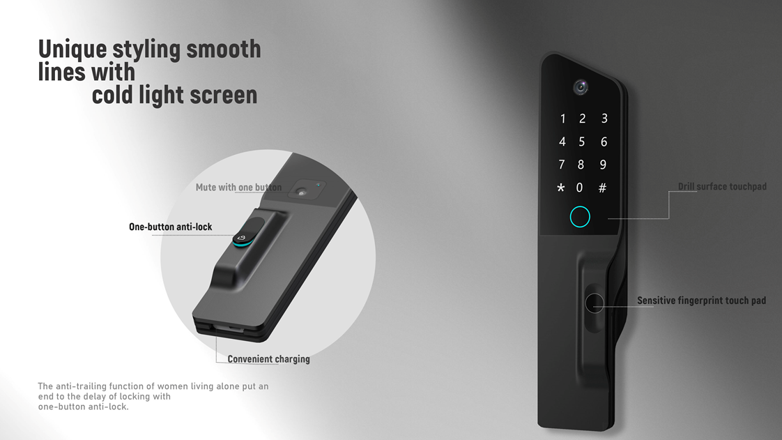 industrial design，product design，Intelligent door lock，
