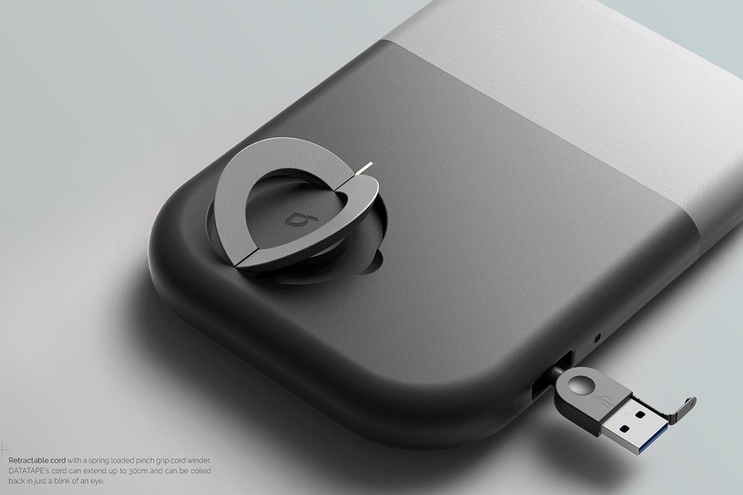 Datatape，Portable Storage Devices ，product design，industrial design，