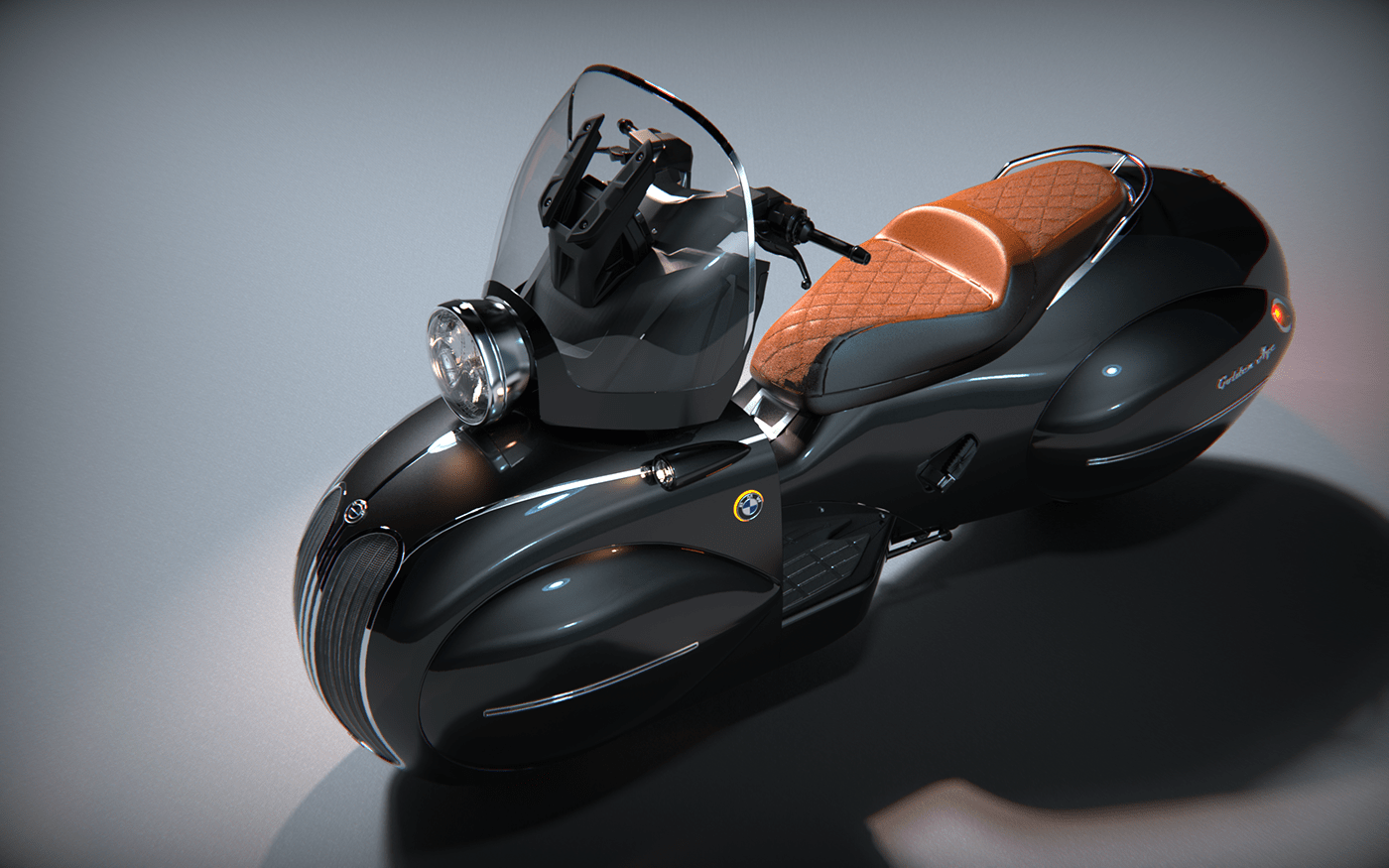 industrial design，motorcycle，Art decoration，bmw，