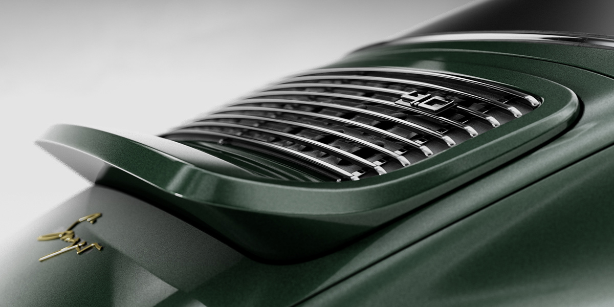 Porsche，cgi，automobile，industrial design，3d，Retro，