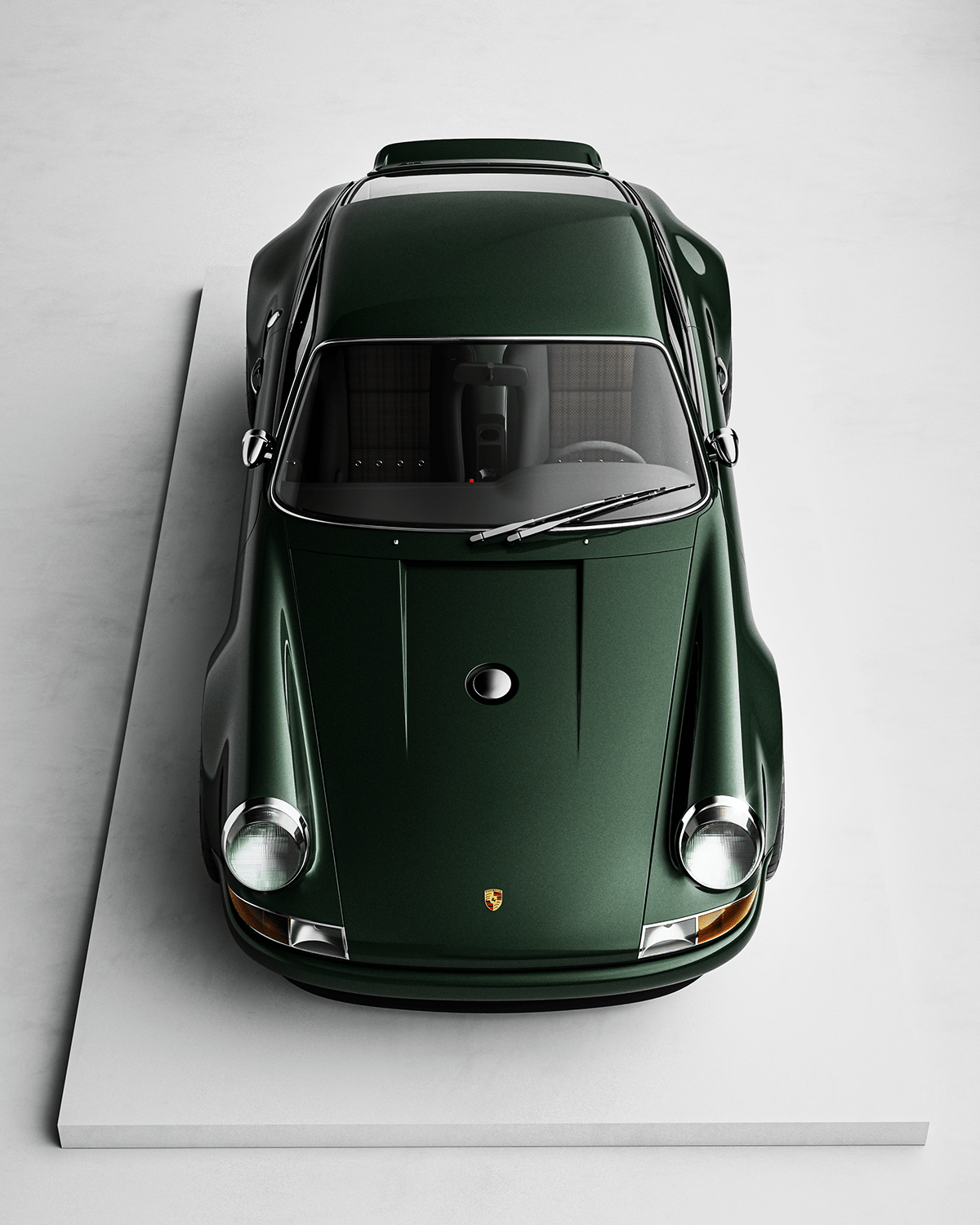 Porsche，cgi，automobile，industrial design，3d，Retro，