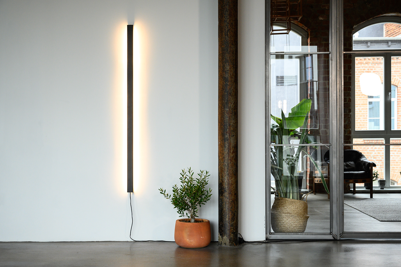 Wall lamp，BARR，product design，modern，indoor，wall，