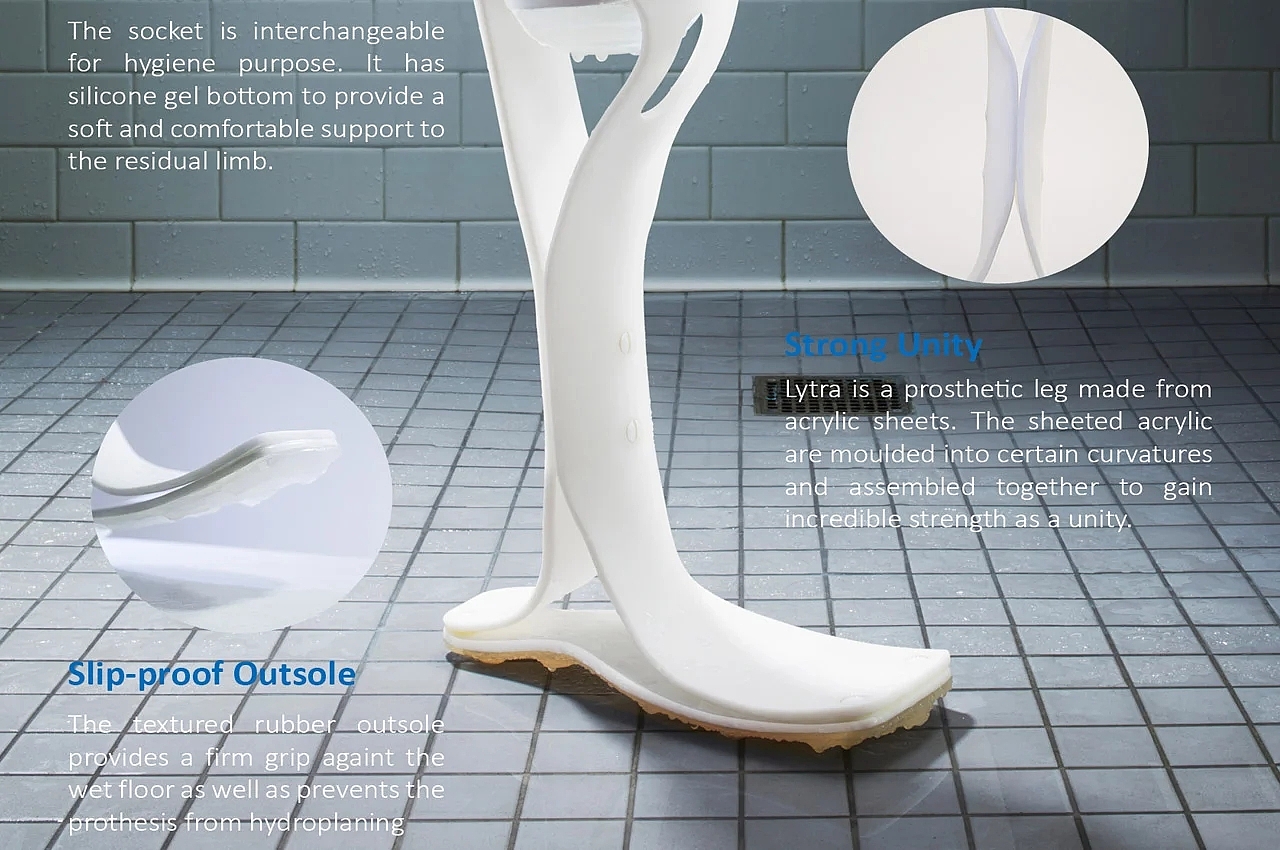 modularization，Prosthesis，Lytra，product design，a prosthesis，
