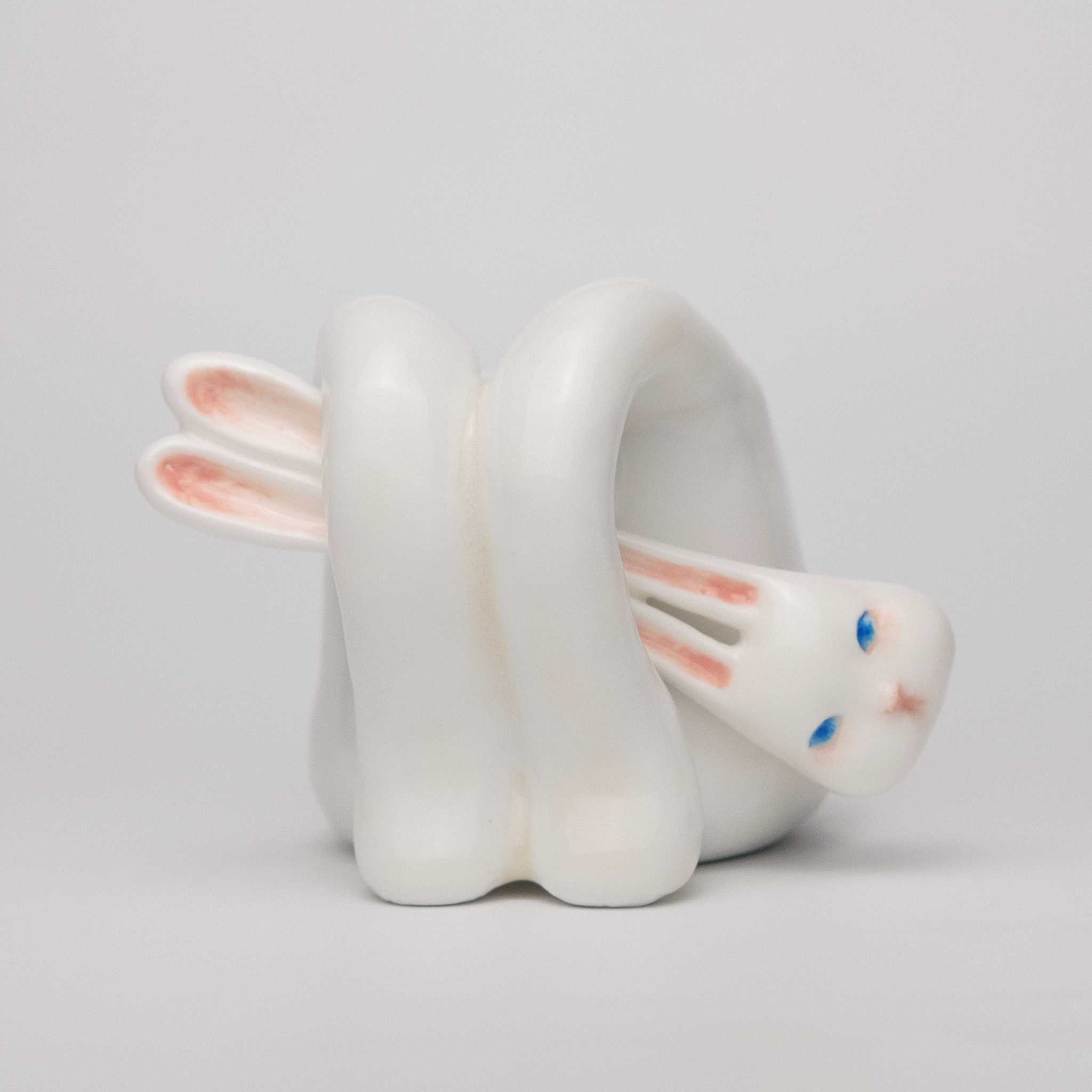 glass，lovely，rabbit，Spoon，