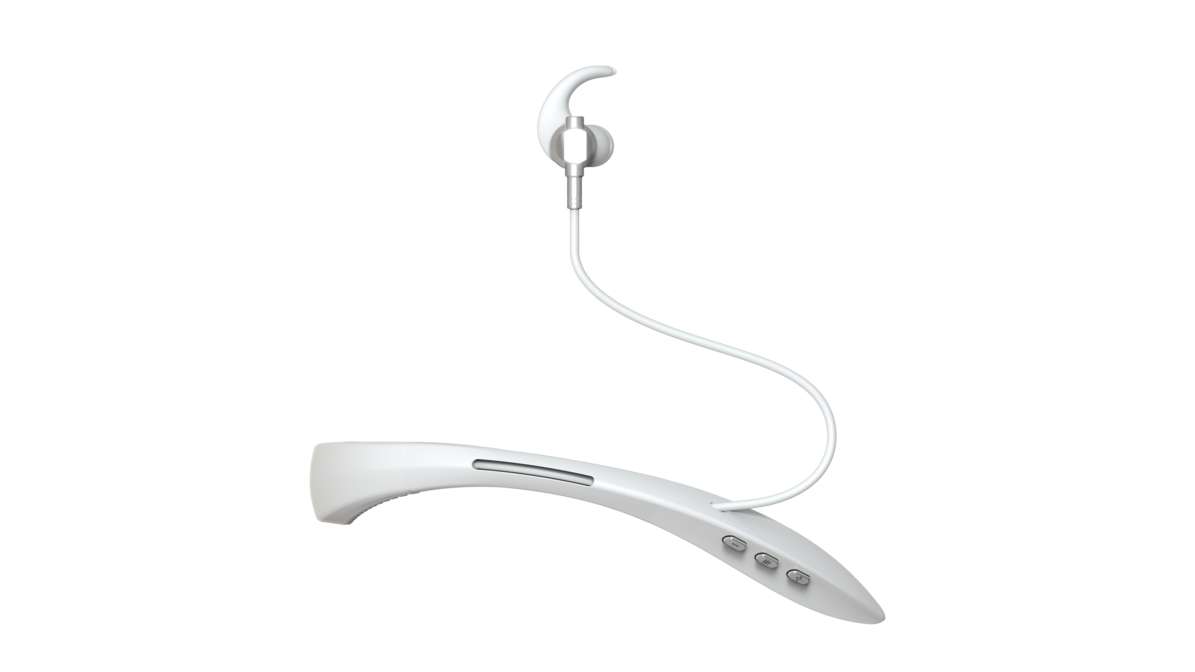 Hanging neck Bluetooth, sports Bluetooth, luminous earphone, wire luminous，