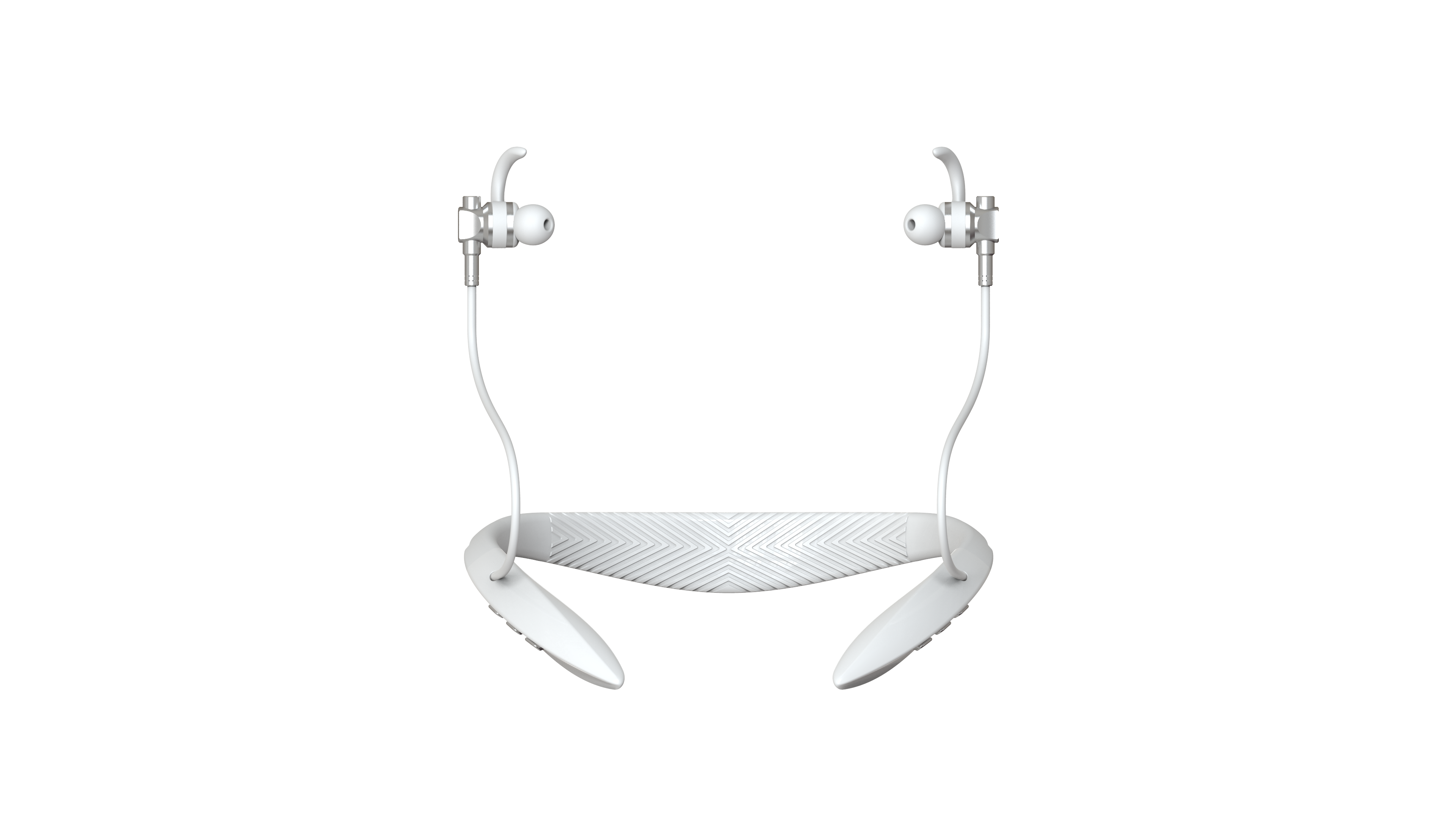 Hanging neck Bluetooth, sports Bluetooth, luminous earphone, wire luminous，