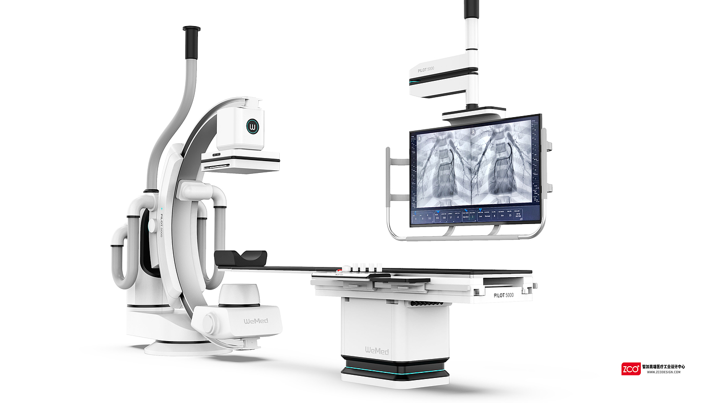 医疗器械，医疗，工业设计，X射线机，智加设计，血管造影，唯迈，