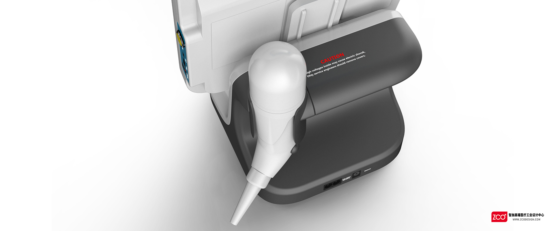 medical apparatus and instruments，medical care，industrial design，Detector，Red dot award，Zhijia design，portable，Bladder，