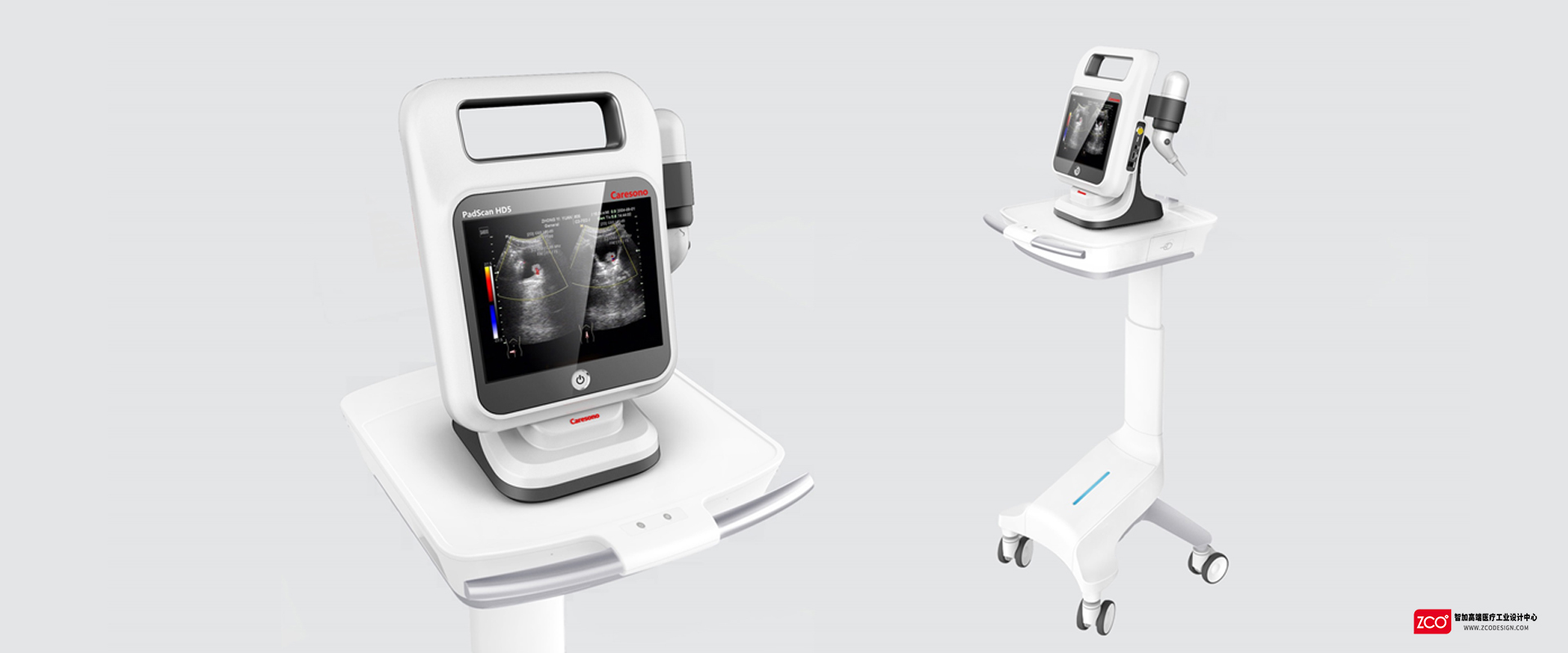 medical apparatus and instruments，medical care，industrial design，Detector，Red dot award，Zhijia design，portable，Bladder，