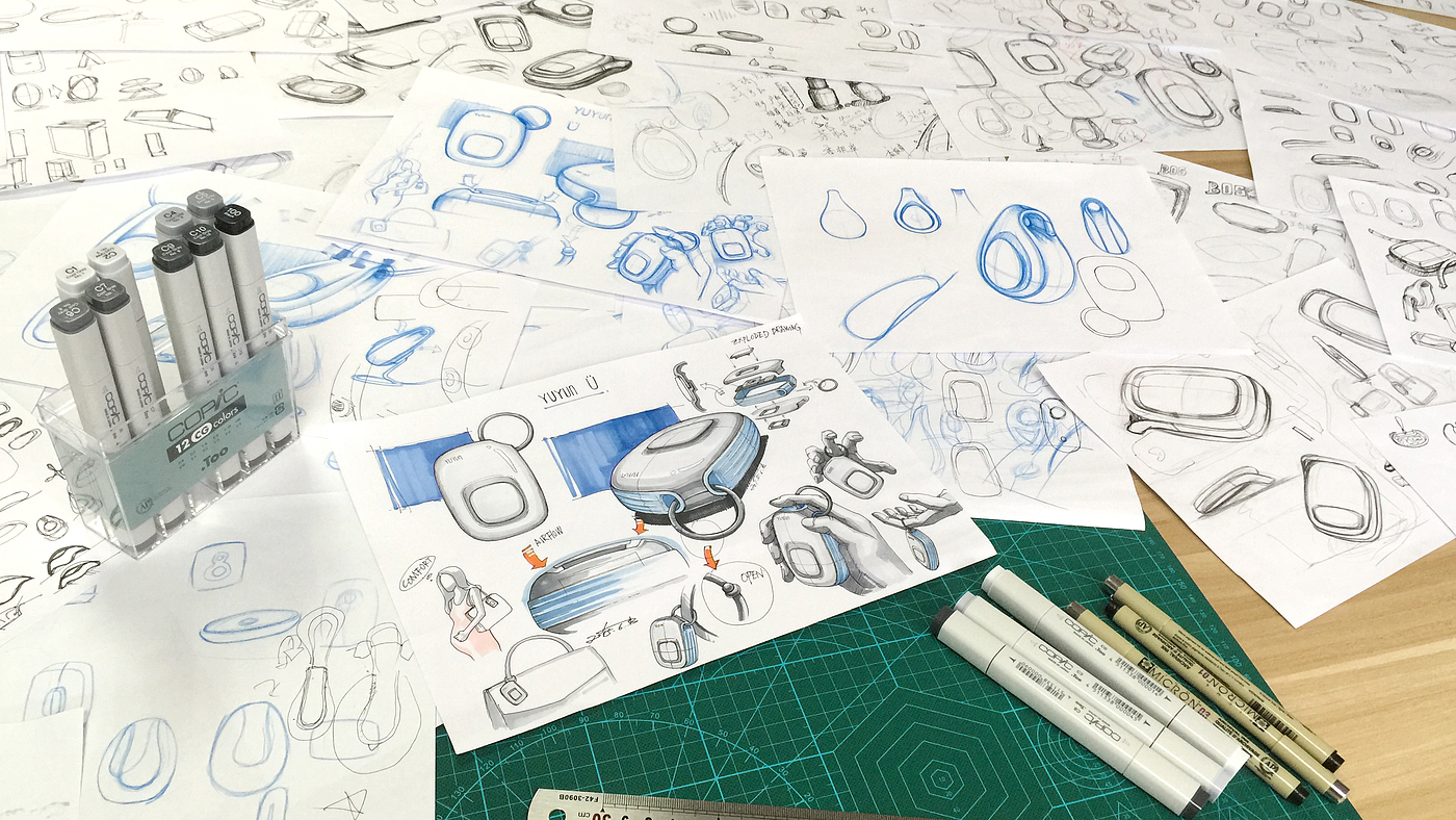 Hand drawn，industrial design，sketch，children，pregnancy，Maternal and infant products，